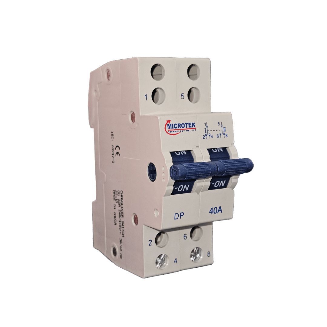 Microtek MCB Changeover Switch