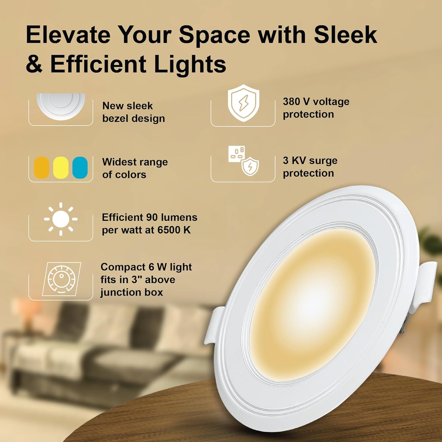 Havells Luna JB Downlight - Image 3